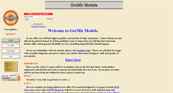 Desktop Screenshot of gremirmodels.com